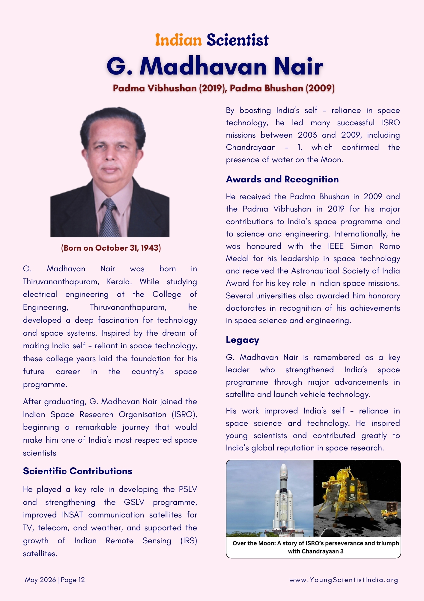 G. Madhavan Nair